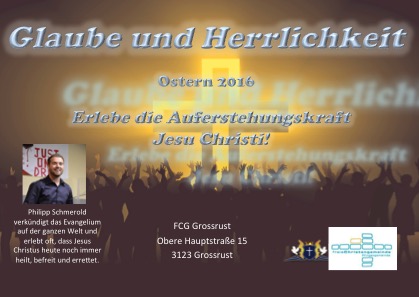 Heilung durch Glauben Einladung